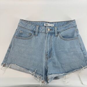Zara Jean Blue Shorts